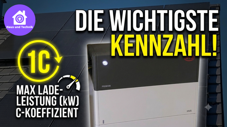 PV Speicher wichtige Kennzahlen