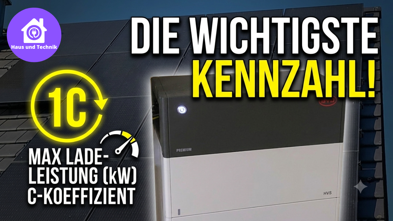 PV Speicher wichtige Kennzahlen