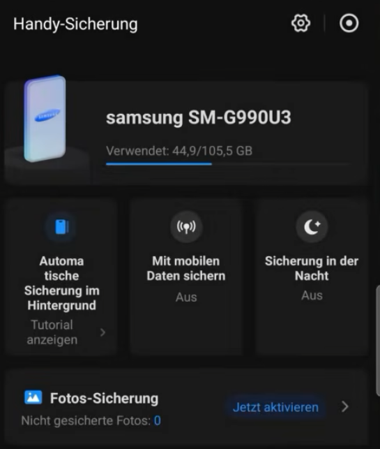 UGREEN NAS Sync & Backup mobile app
