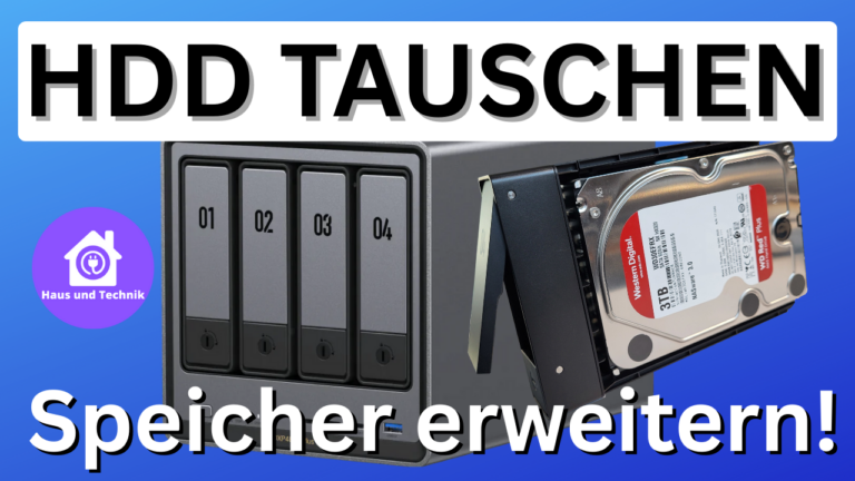 UGREEN NAS - HDD tauschen, Speicher erweitern