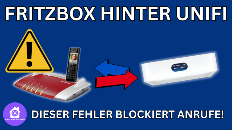 Fritzbox hinter UniFi als IP Client Telefonie Einrichtung