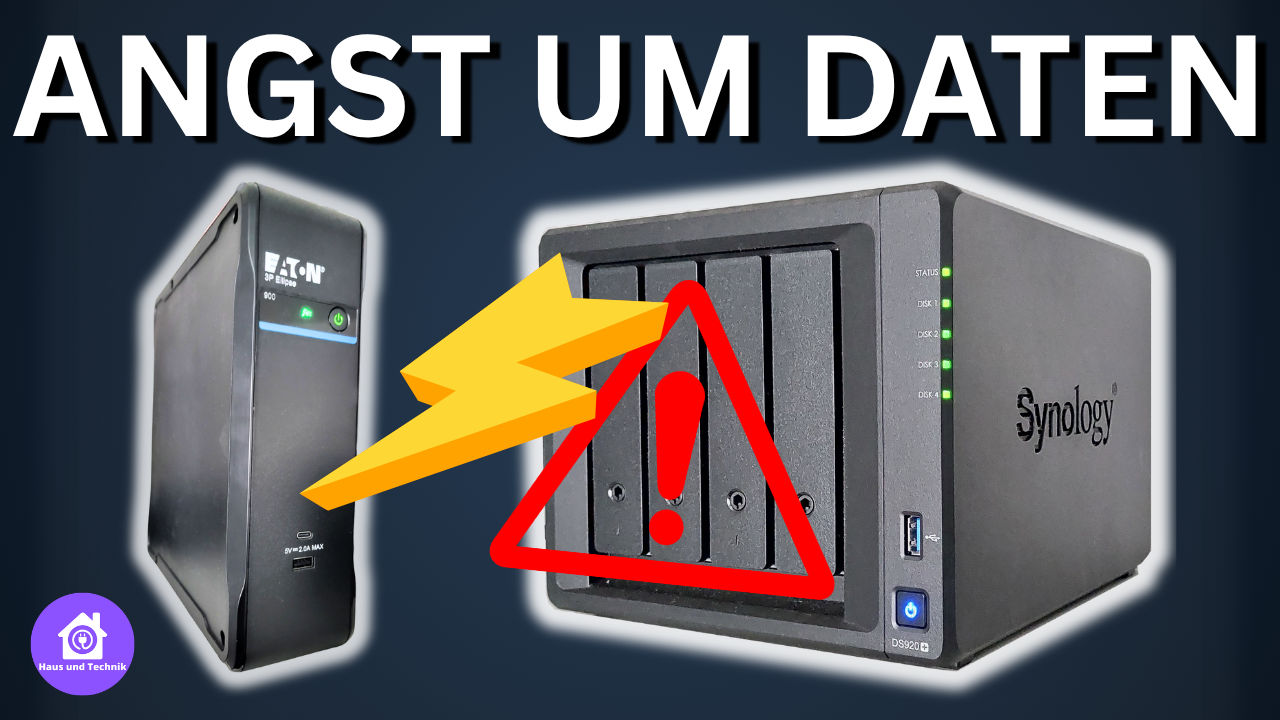 Beitragsbild Angst um Daten, warum dein NAS eine USV braucht