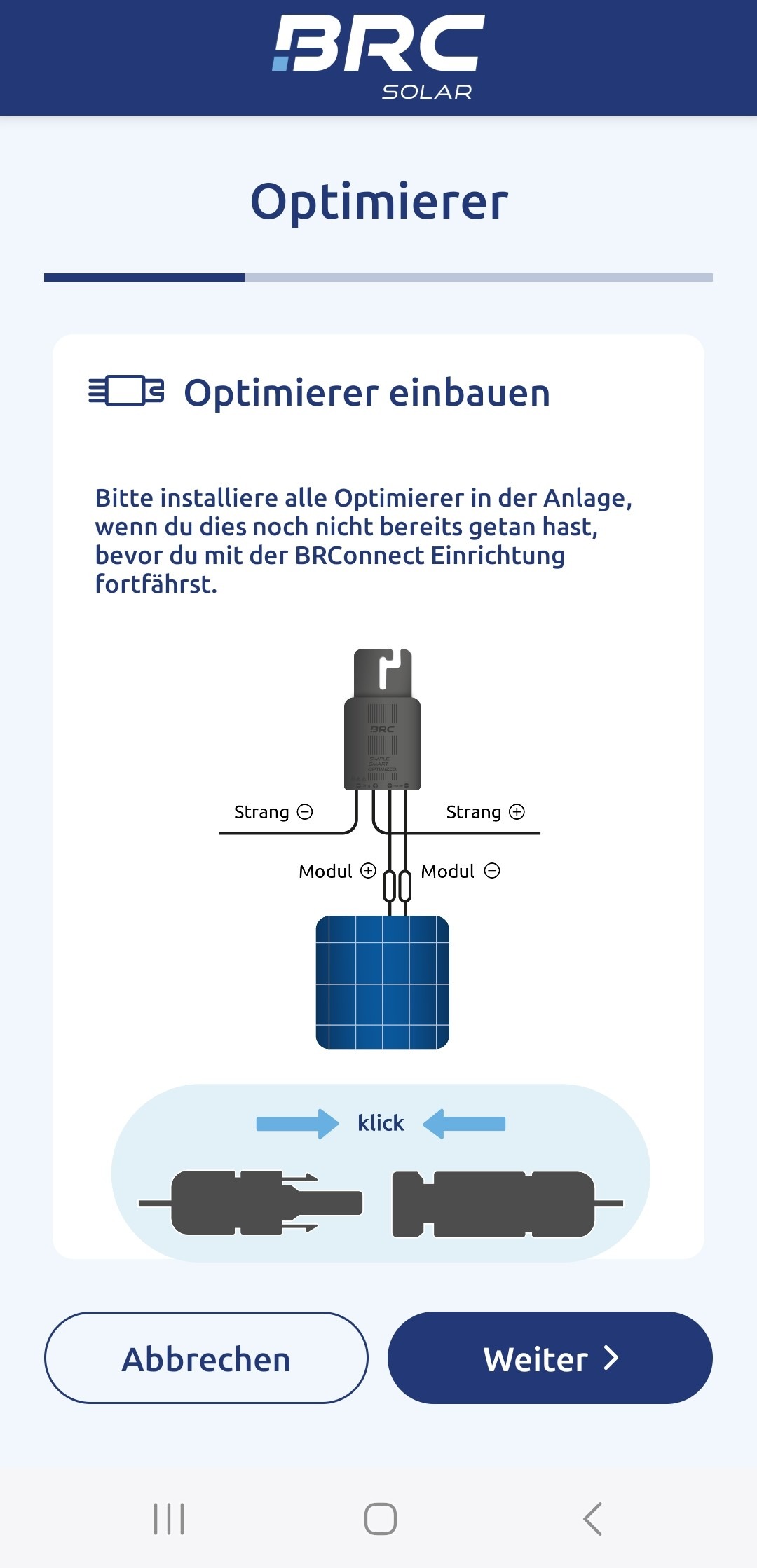 Einrichtung BRC Power Manager