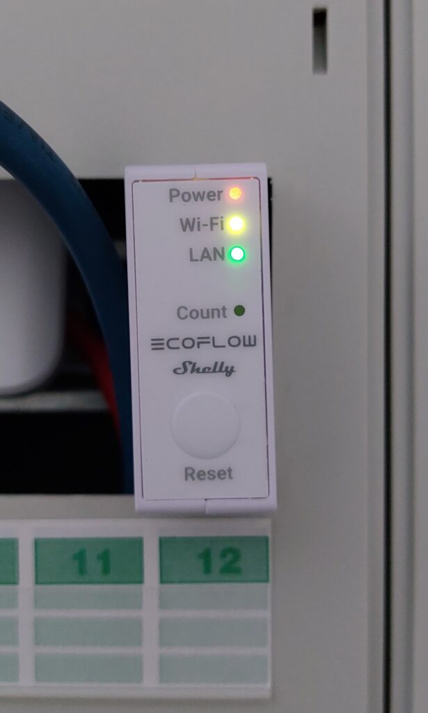 EcoFlow / Shelly Smart Meter - LED Zustand