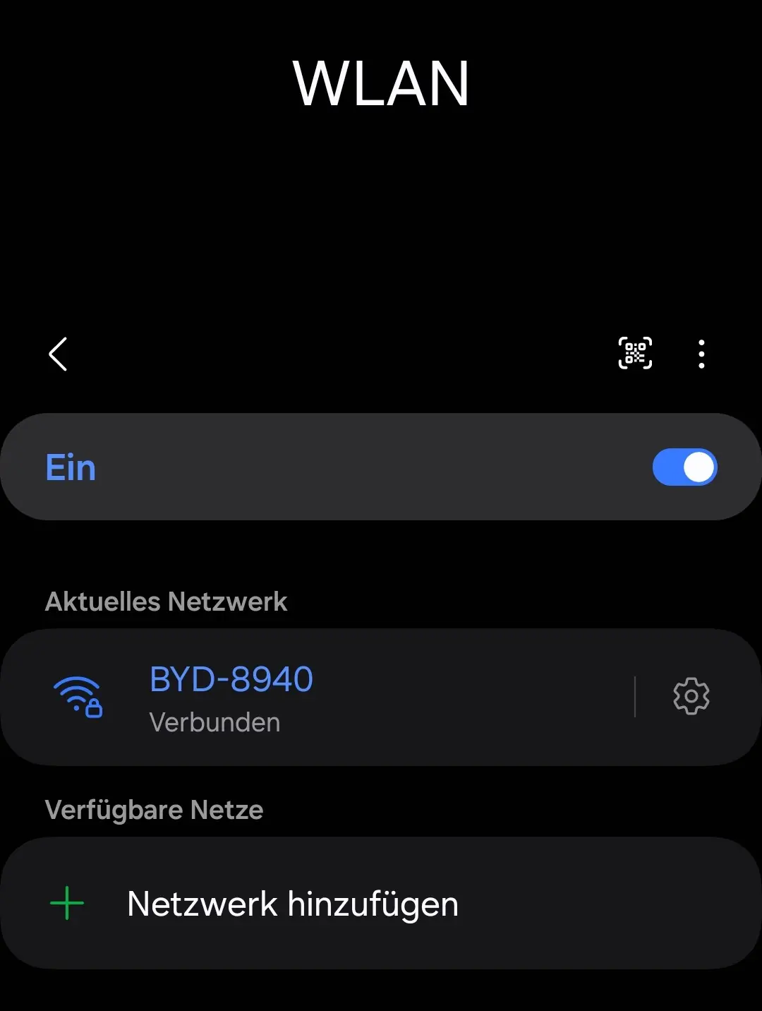 BYD WiFi Connection